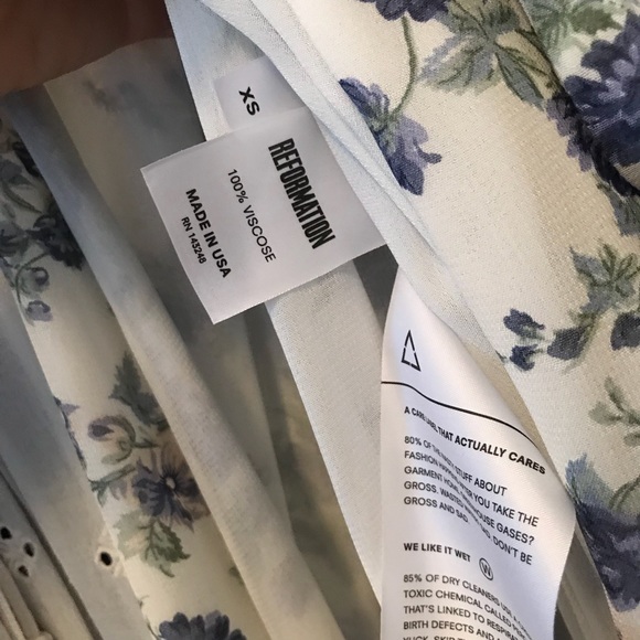 ❌SOLD❌ Reformation Lumen Floral Maxi Wrap Dress XS - Picture 7 of 8